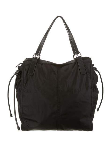 burberry buckleigh zipper tote|BURBERRY Nylon Buckleigh Packable Tote Black.